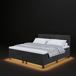 Black Friday Boxspring Velvet | bedcheck.nl