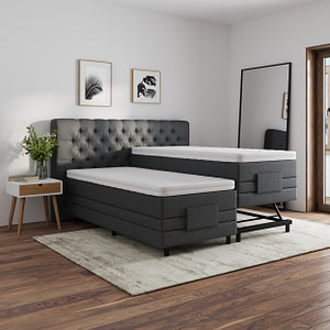 Hoog laag bed Romantic | bedcheck.nl