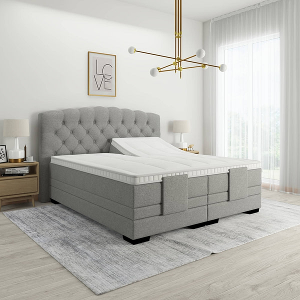 Elektrische boxspring Luxury Valencia | bedcheck.nl