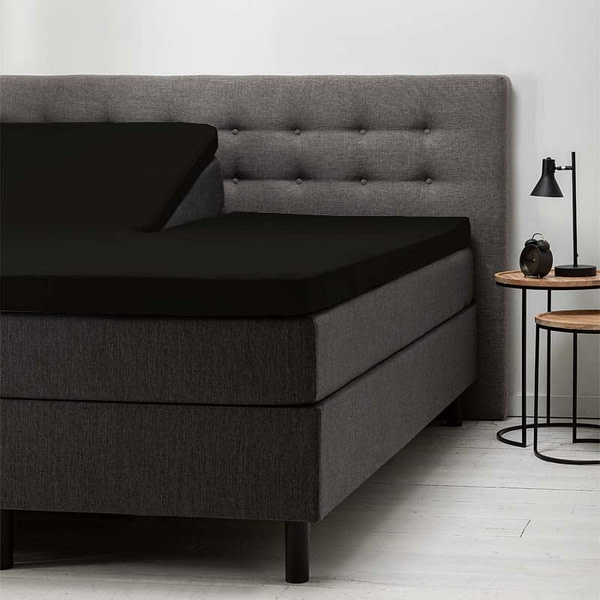 Splittopper Hoeslaken - Katoen - 160x200 cm - Keuze Uit Meerdere Kleuren - Fresh & Co - Dekbed-Discounter.nl