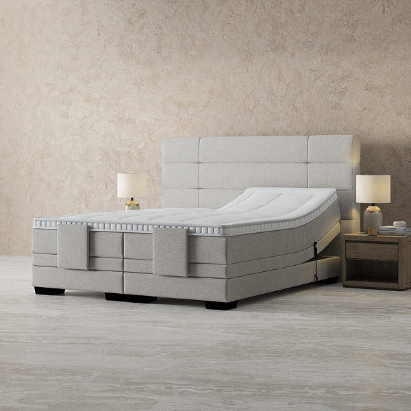 Elektrische boxspring Luxury Monaco | bedcheck.nl