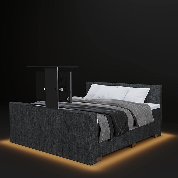 Black Friday Boxspring met TV-Lift | bedcheck.nl